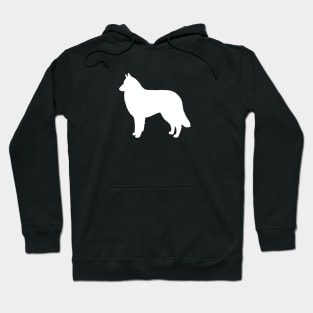 Belgian Tervuren Dog Breed Silhouette Hoodie